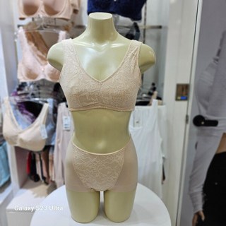비비안 유방암브라전용 노와이어 런닝형 브라 팬티세트 BR3524BP3524PLBDK584745