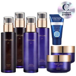 참존 탑클래스 리프팅 7종 기초화장품세트(스킨2+로션2+크림2+콘트롤40ml 1), 1세트 대표 이미지 - 50대 여성 화장품 추천