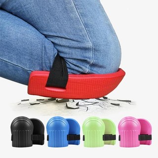 다용도 충격흡수 무릎보호대 2P 세트 (블랙/핑크) – 청소 작업용 쿠션 무릎패드, 타일 및 정원용 스펀지 관절 보호대 썬버드무릎보호대