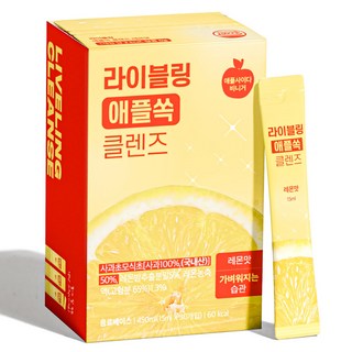 라이블링 옐로우 클렌즈 사과 초모 식초 30p, 450ml, 1개