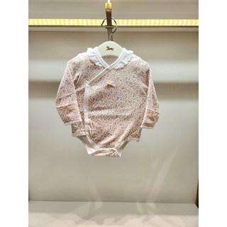 에뜨와 가볍고 편한 우주복 유아복 바디슈트 (24년 F/W신상품)릴리안 배내 바디수트 (07R7 17981) 따뜻하고 귀여운 신생아 선물 출산 백일 선물