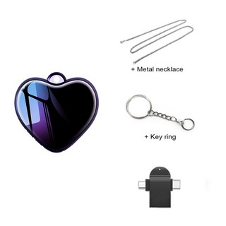 초소형 C타입 동전형 목걸이형 녹음기 MZ008