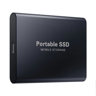 용량 확장 업그레이드 고속 ssd 이동식 하드 디스크로 최대 540mb/s-usb 3.1 외장 솔리드 스테이트 드라이브 용량 확장 64gb 4t 10t, 검은색, 10TB