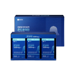 종근당건강 관절연골 뮤코다당단백 콘드로이친 선물세트, 60정, 3개