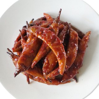[여우마을 수제반찬] 국산 양념 청양고추 장아찌 청양고추무침, 850g, 1개