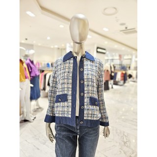 안지크 데님 트위드자켓 AH1JK1120