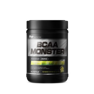 BUP BCAA몬스터 당류 제로 레몬맛 류신 아미노산 헬스 보충제, 1개, 300g