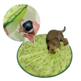 Zeresi 고양이장난감 고양이자동장난감 USB충전 자동 고양이공 블루 캣볼 + 사냥 주머니 1개 블루 캣볼 + 사냥 주머니 상품 이미지