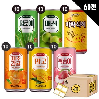 미니캔 과즙음료 혼합세트