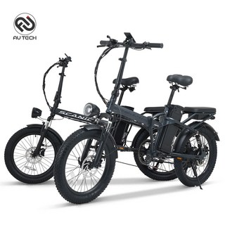 2025년형 AU테크 스카닉 M20 MAX 48V 500w 10Ah 전동 전기자전거, 1개, 169cm, 블랙(LG삼성셀 20Ah)