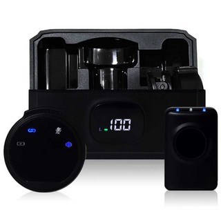 비욘드터치 스마트폰 자석형 무선 핀마이크 에어마이크 프로M 2.4G 액션캠 DSLR 호환, 올인원 듀얼(카메라/액션캠/스마트폰)