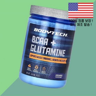 바디테크 BCAA 아미노산 BACC 글루타민 L글루타민 엘글루타민 무향 14.4온스 409g BodyTech Glutamine Unflavored 14.4oz