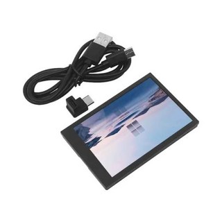 휴대용 미니 보조 서브 스크린 모니터 터치 디스플레이 가로 세로 모니터 C 타입 USB 직접 연결 고화질 IPS Aida64 3.5 인치, 1개, ONLY THE SCREEN