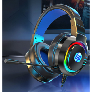 HP 7.1채널 스테레오 서라운드 사운드 USB LED 게이밍 헤드셋 H500GS, 원기존7.1게이밍용