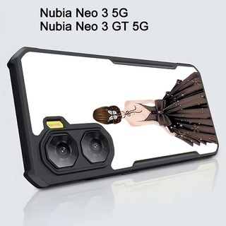 ZTE 누비아 네오 3 GT 케이스를 위한 고급스러운 전화 케이싱 네오 2 네오 3 5G NO.6를 위한 명확한 아크릴 떨어짐 예방 매우 네네네네오 3 5G NO.30