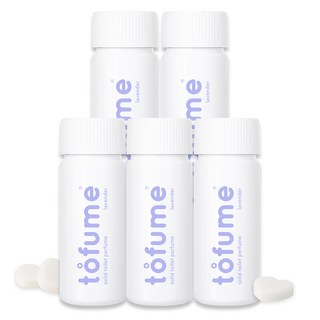 토퓸 토일렛 퍼퓸 화장실방향제, 24g, 5개, 라벤더
