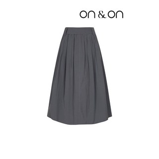 온앤온 솔리드 주름 롱스커트 MW2MS754