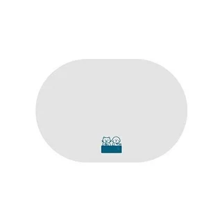 애완 동물 식사 매트 PU 가죽 고양이 및 개 방수 내유성 세척 용이, 01 남, 01 A