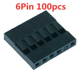 듀폰 커넥터 하우징 암수 크림프 단자 2.54mm, 06 1X6핀, 100개 세트 2.54mm 암수 듀폰 커넥터 하우징 암수 크림프 단자 2.54mm, 06 1X6핀, 100개 세트 2.54mm 암수