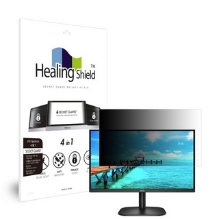 알파스캔 AOC 24B2XH 항균 블루라이트차단 정보보안기, 1개