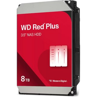 WD 8TB 레드 플러스 HDD