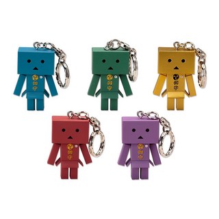 코토 부키야 요츠바토 omamori DANBOARD 논스케일 PVC제 트레이딩 피겨 키홀더 BOX, 1개