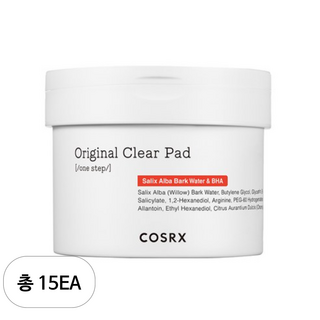 코스알엑스 원스텝 오리지널 클리어 패드 70매