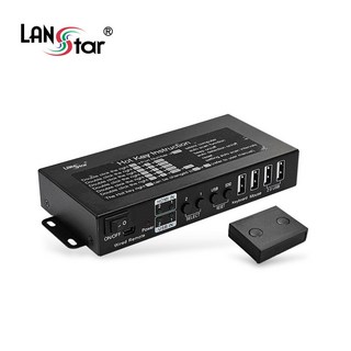 KVM 스위치 2포트 최대 PC 2대 제어 핫키 4K 지원 (LS-HDH2KVM), 1개