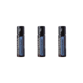doTERRA 도테라 페퍼민트 비드렛 에센셜 오일 125 비드렛 3팩, 3개