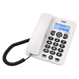 바텔 유선전화기 VF-N1000 화이트