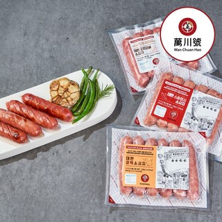 만천호푸드 대만소세지 샹창 오리지날 330g 1팩, 1개 대만중국인 12 만천호푸드 대만소시지 330g x 2팩 조합, 갈릭 2팩, 1세트