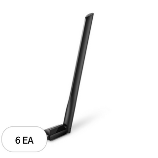티피링크 하이게인 무선 랜카드 AC1300, Archer T3U Plus, 6개