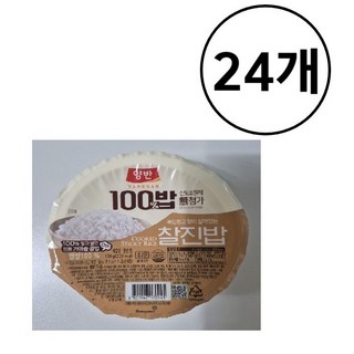 동원 양반100밥 찰진밥, 130g, 24개
