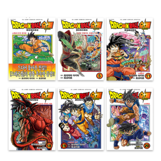 드래곤볼 슈퍼 만화책 1-23권 세트