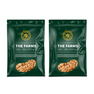 더팜스 생아몬드 1kg+1kg, 1kg, 2개
