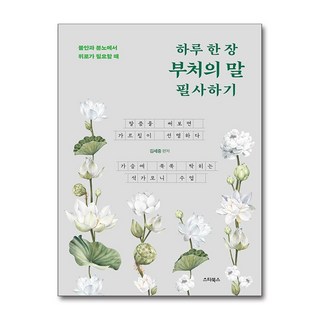 하루 한 장 부처의 말 필사하기 (마스크제공), 김세중, 스타북스