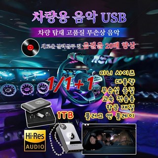 고음질 음악 USB