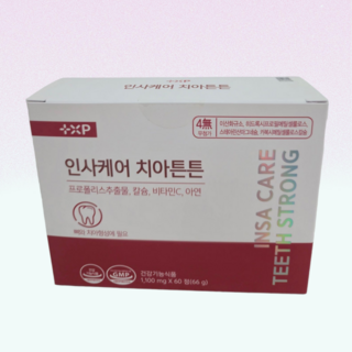 인사케어 치아튼튼, 1박스, 60정