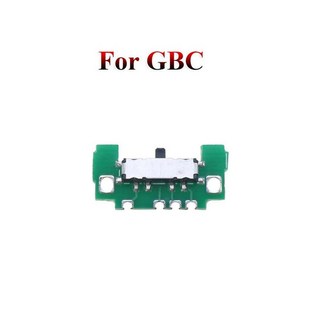 YuXi 게임보이 어드밴스 SP 전원 스위치 버튼 보드 수리 부품 GBC GBP GBA용 1 개, For GBC, 1개, 02 For GBC
