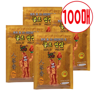 카이뉴인 골드 인삼 파스 패치
