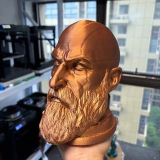 야외장식갓 오브 워 크라토스 조각상