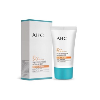 AHC 선크림 uv퍼펙션 아쿠아 모이스트 SPF50+ PA++++, 50ml, 2개