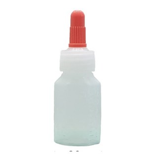 신도공업 일회용 긴 뚜껑 약병 PE 말랑이 12cc, 100개