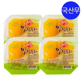 대창 맛단무지 300g, 16개