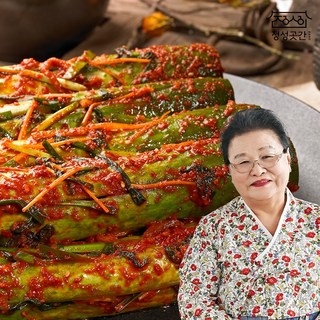 정성곳간 강순의 명인 국내산 오이소박이, 1개, 3kg