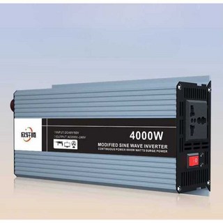 차량용 인버터 충전기 변환기 고출력 사인파, 1개, 48V/60V 전전압 4000W