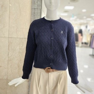 [밸리걸] 케이블 자수 가디건 (213820)