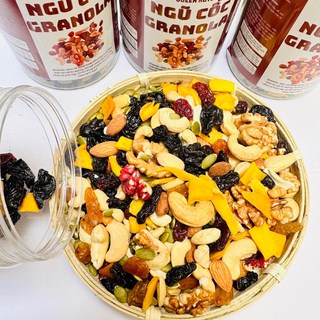 GRANOLA 넛츠 믹스 너트 혼합 잡곡 hat ngu coc, 2개, 500g