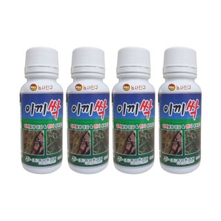 이끼싹 + 3ml 농사친구 스포이드 SET, 4개, 100ml