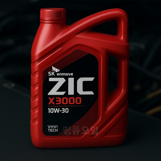 SK 지크 X3000 10w30 6L 엔진오일 6리터 디젤, 1개